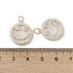 Pendentifs en laiton pavé de coquille&nbsp;KK-L208-77G