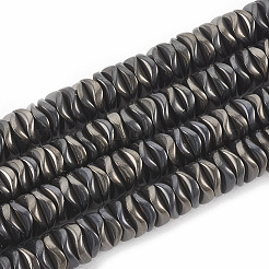 Electroplate non magnetici ematite sintetico fili di perline&nbsp;G-N0321-07