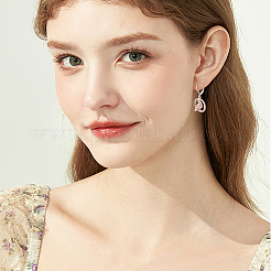 60 pièce 3 styles de boucles d'oreilles à levier en acier inoxydable 304&nbsp;STAS-BBC0008-30E