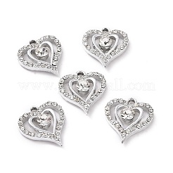 Legierung Kristall Strass Anhänger&nbsp;ALRI-H004-06P
