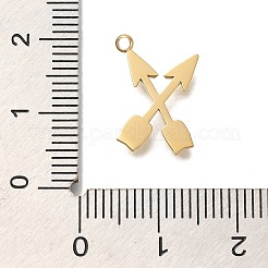 Ionenplattierung (IP) 304 Edelstahlanhänger&nbsp;STAS-P371-025G