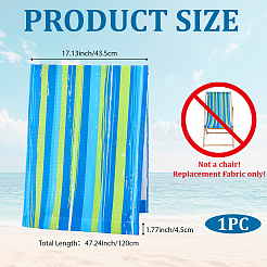 Tela de repuesto para silla de playa de lona&nbsp;AJEW-WH20148-002