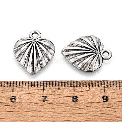 Tibetischer stil Aluminium Anhänger & Charms&nbsp;TIBE-N014-35AS