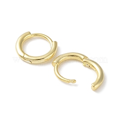 925 orecchini a cerchio huggie in argento sterling&nbsp;EJEW-K258-19A-G