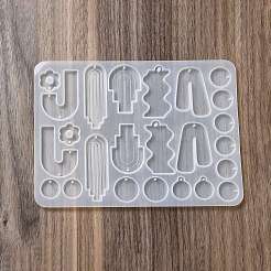 Silikonformen für geometrische Anhänger im böhmischen Stil&nbsp;DIY-A039-01