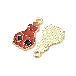 Pendenti smaltati in lega di halloween&nbsp;LS-STAS-I354-01G-A02