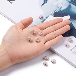 Legierung Rhinestone European Beads&nbsp;CPDL-H999-22-1