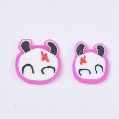 Handgemachter Ton-Cabochon&nbsp;LS-CLAY-R087-18