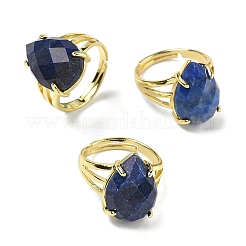 Anillos abiertos de puño de latón&nbsp;RJEW-D347-04G-14