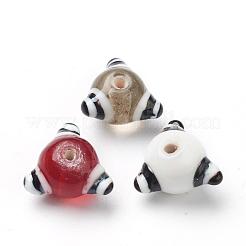 Fatti a mano perle di vetro irregolari&nbsp;LAMP-G142-07B