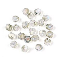 Perle di vetro verniciate a spruzzo trasparente&nbsp;X1-EGLA-N018-4mm-03