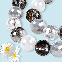 4 brin de perles de verre électrolytiques&nbsp;GLAA-PA0001-09B