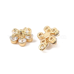 Ottone micro spianare fascino zirconi&nbsp;KK-C155-04G-01