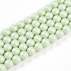 Peinture au four brins de perles de verre nacré&nbsp;HY-N002-5mm-B02