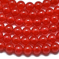 Natürliche Malaysia Jade Perlen Stränge&nbsp;G-L645-C01-6mm-16