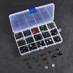 Yeux de poupée en plastique de l'artisanat&nbsp;DIY-GA0001-18