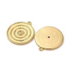 Pendentifs avec zircon cubiques à micro-pavés en laiton&nbsp;KK-D388-08G