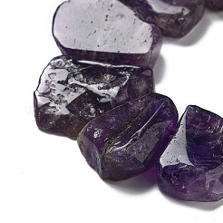 Natürlichen Amethyst Perlen Stränge&nbsp;G-P528-K09-01