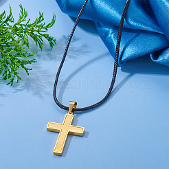 1 pendentif en acier inoxydable brossé 304&nbsp;STAS-TADJ0001-07G