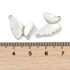 Pendentifs avec zircon cubiques à micro-pavés en laiton&nbsp;KK-U043-33G-01