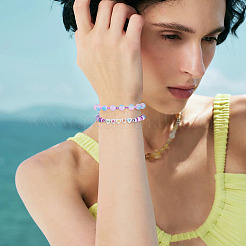 DIY-Sets zur Herstellung von Halsketten/Armbändern&nbsp;DIY-TAC0032-18G