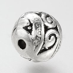 Tibetischer stil legierung perlen&nbsp;TIBE-S310-070AS-LF