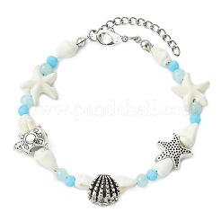 Armbänder aus synthetischem Türkis&nbsp;BJEW-JB14105