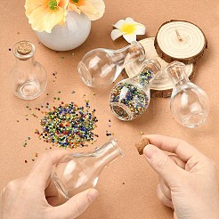 15 Glasflasche für Perlenbehälter&nbsp;AJEW-YW0001-53A