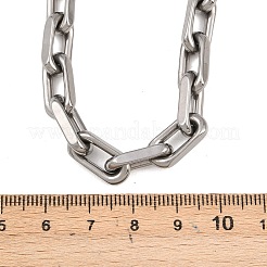 Collares de cadena con clip de acero inoxidable 304 de 7.5 mm&nbsp;NJEW-Z105-01P