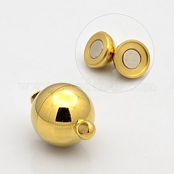 Ionenplattierung (IP) 304 Edelstahl Magnetverschlüsse mit Schlaufen&nbsp;STAS-N014-02-8mm