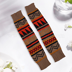 1 Paar Beinwärmersocken aus Acrylfaser&nbsp;AJEW-CY0002-12A