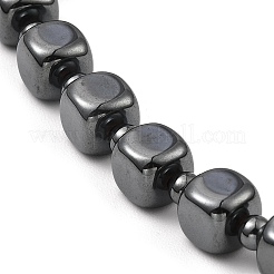 Braccialetti sintetici con perline di ematite non magnetica&nbsp;BJEW-E084-06