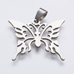 Pendentifs en acier inoxydable 202 résistant au ternissement&nbsp;STAS-K164-04G