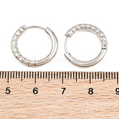 Ottone orecchini a cerchio Huggie&nbsp;KK-CBA8A92-04P