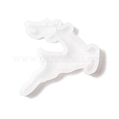 Moules en silicone pour pendentif renne de Noël&nbsp;DIY-K054-11