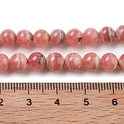 Natürliche argentinien rhodochrosit perlen stränge&nbsp;G-D864-14-6mm-A