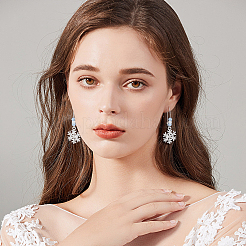 50 pièces de boucles d'oreilles en laiton&nbsp;KK-BBC0015-46B