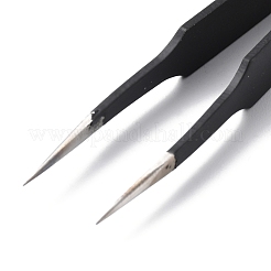 Perlenpinzette aus sprühlackiertem Edelstahl 201&nbsp;TOOL-G021-07