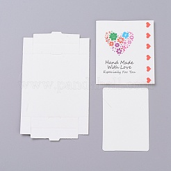 Kraftpapierboxen und Schmuckkarten für Halsketten&nbsp;CON-L016-A08