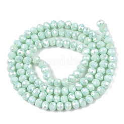 FilI di perline in vetro placcato&nbsp;LS-EGLA-A044-P3mm-B14
