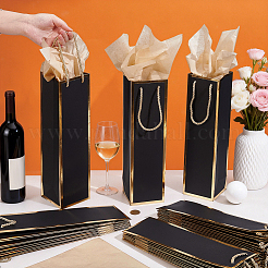 55 sacchetto di carta per vino con manici in corda&nbsp;CARB-UN0001-03A