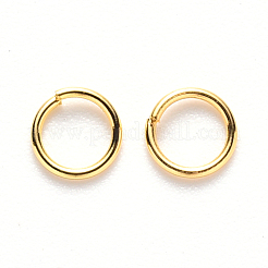 Messing Open Ringe springen&nbsp;X-KK-S358-001G