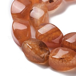 Natur Drachen Venen Achat Perlen Stränge&nbsp;G-G172-01T