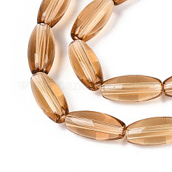 Chapelets de perles en verre transparente  &nbsp;LS-GLAA-T028-15T-02