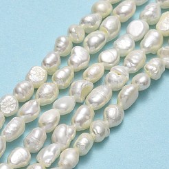 Brins de perles de culture d'eau douce naturelles&nbsp;PEAR-A005-13C-01-X