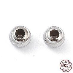 925 Sterling Silber Perlen&nbsp;LS-STER-K173-01C-P