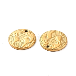 Pendentifs en acier inoxydable 304 avec placage ionique (IP)&nbsp;STAS-Q001-14G