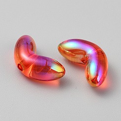 Transparente UV-beschichtete Acrylperlen&nbsp;TACR-TAC0001-09A-02