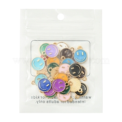 26pcs 13 Farben Legierung Emaille Charms&nbsp;ENAM-FS0001-88