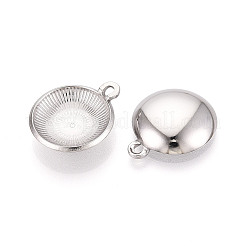 Cabochon pendenti in acciaio inossidabile 304&nbsp;STAS-T067-71P